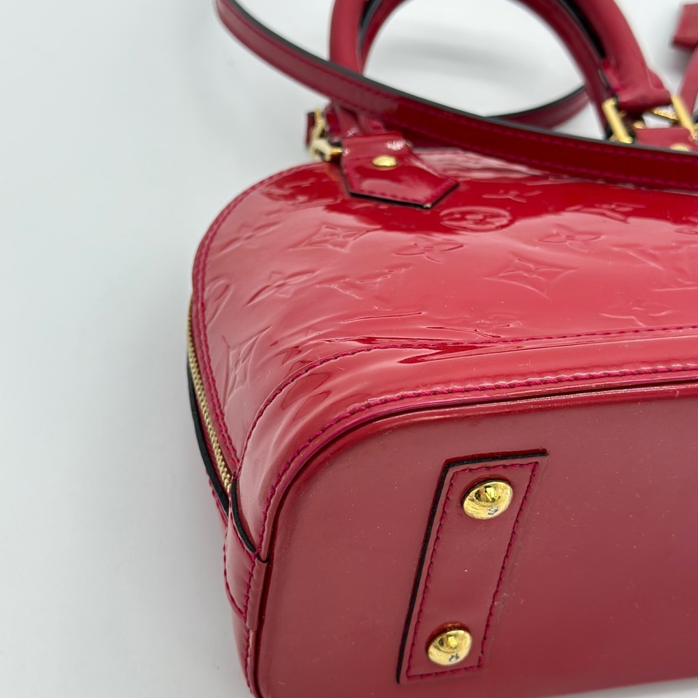 Louis Vuitton Patent Leather Alma BB Shoulder Bag - Picture 6 of 16